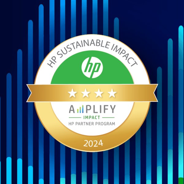 HP Amplify Impact 4-Star Recognition certificate 2024